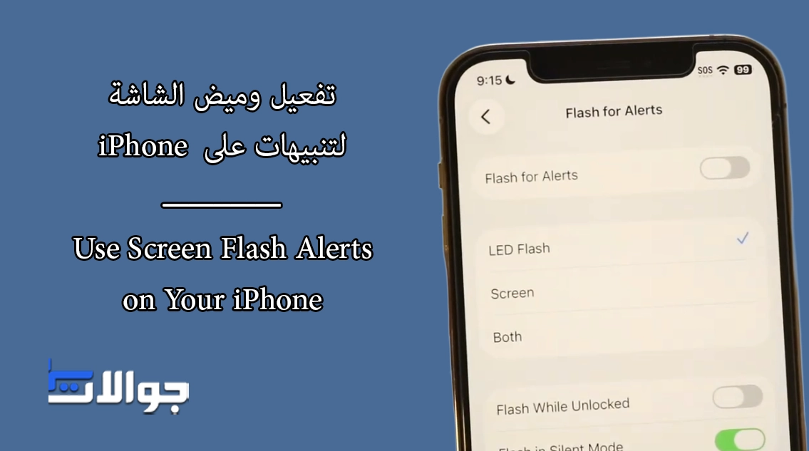 Use Screen Flash Alerts on Your iPhone